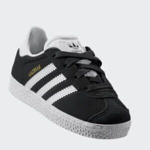Adidas Gazelle Comfort Closure Elastic Laces Shoes Kids 10K